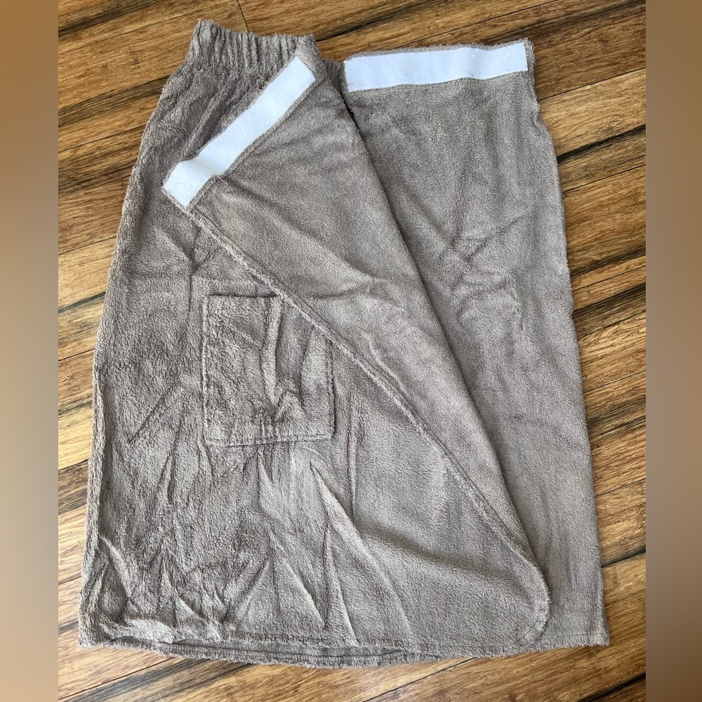 Soft Tan Towel Wrap